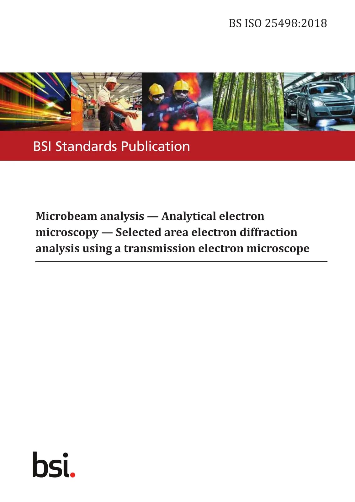 Первая страница стандарта BS ISO 25498:2018