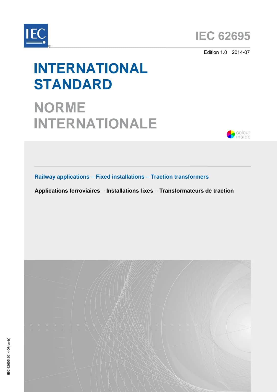 Первая страница стандарта IEC 62695:2014