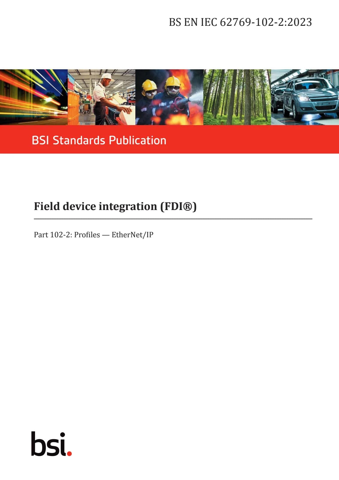 Первая страница стандарта BS EN IEC 62769-102-2:2023
